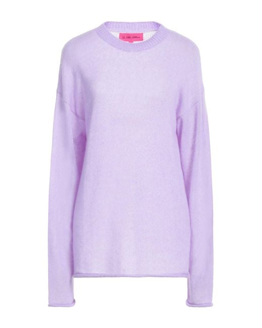 The Elder Statesman Purple Pullover