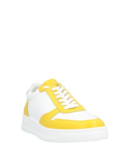 Lonely Crowd Yellow Trainers for men