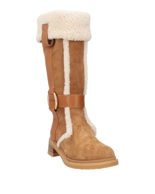 See By Chloé Brown Boots