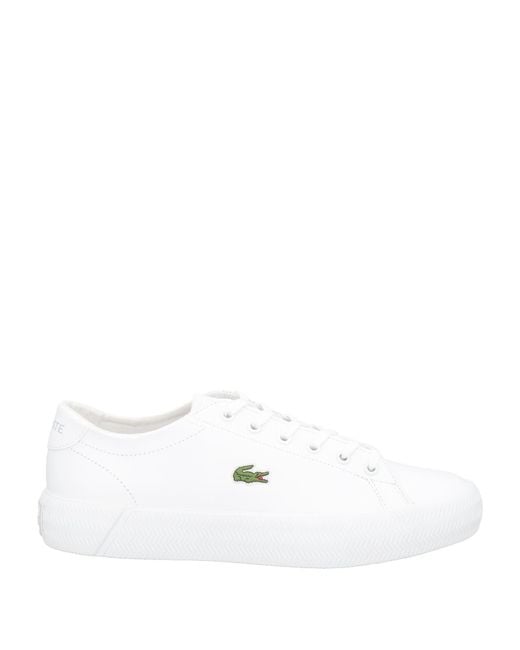 Lacoste White Trainers