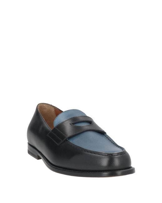 Doucal's Gray Loafers Leather for men