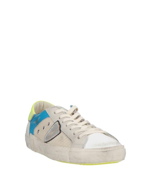 Philippe Model White Trainers for men