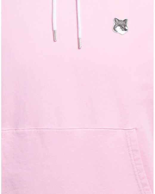 Maison Kitsuné Sweatshirt in Pink für Herren