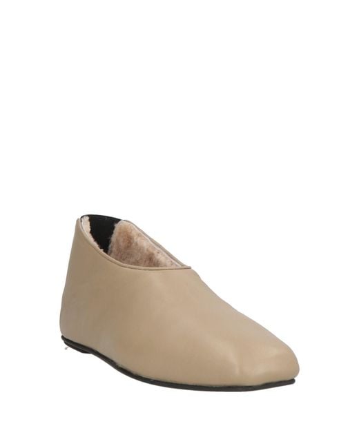Loulou de Saison Natural Loafers Leather