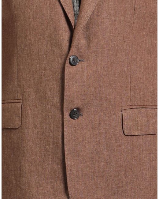 Brian Dales Brown Blazer for men