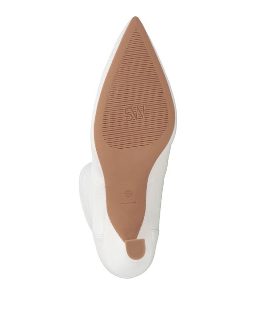 Stuart Weitzman White Ankle Boots