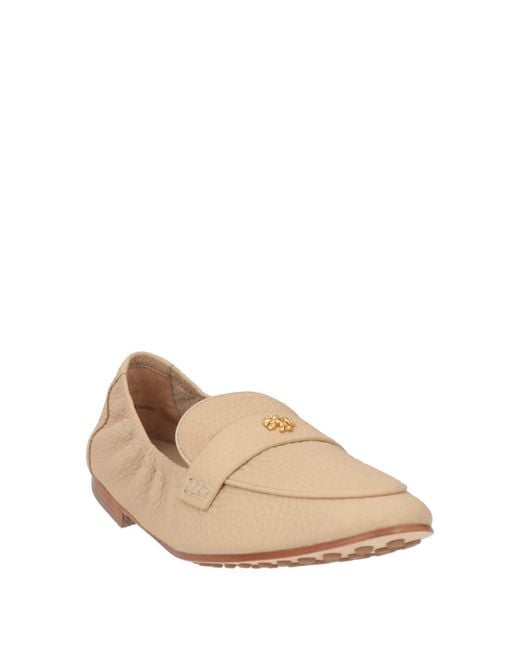 Tory Burch Natural Mokassin