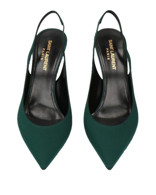 Saint Laurent Pumps in Green Lyst