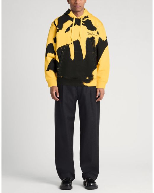 Moschino Yellow Sweatshirt for men