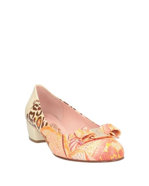 Ferragamo Natural Pumps