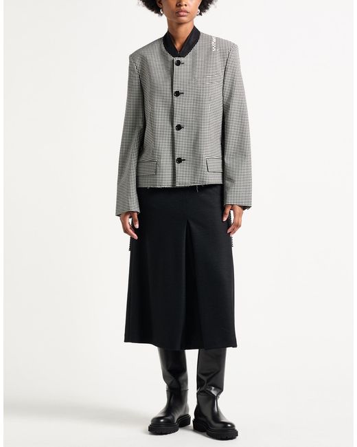 Marni Gray Jacket Polyester, Virgin Wool, Elastane