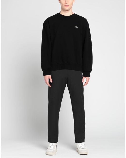 Lacoste Black Sweatshirt for men