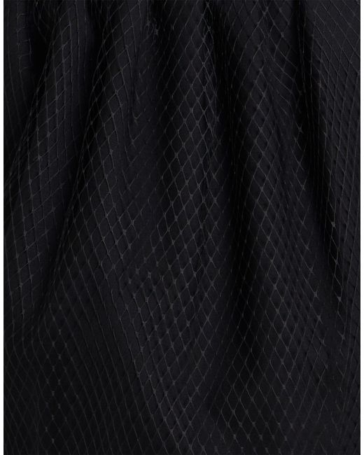 MSGM Black Mini Skirt Wool, Elastane