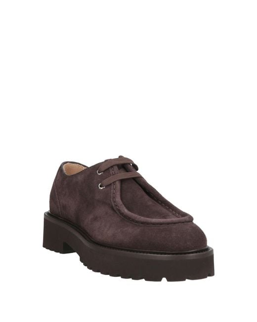 Doucal's Brown Lace-Up Shoes