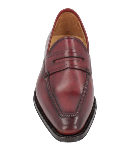Sutor Mantellassi Purple Loafers for men
