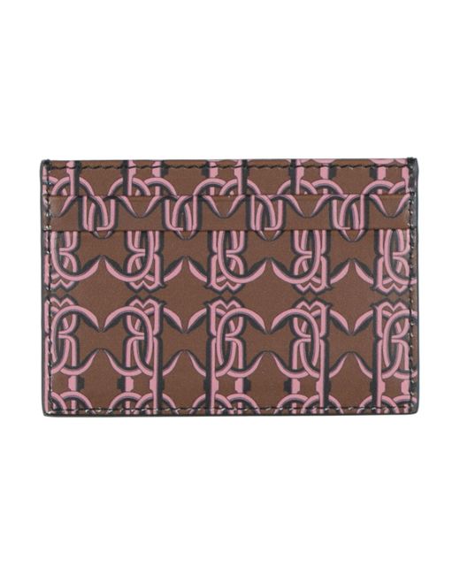 Roberto Cavalli Purple Cardholder Leather for men