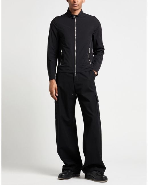Moorer Black Jacket Polyamide, Polyurethane for men