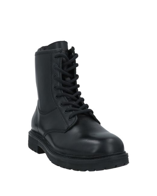 DIESEL Black Ankle Boots for men