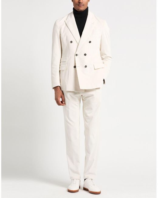 Traje Eleventy de hombre de color White