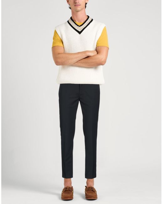 Daniele Alessandrini Blue Trouser for men