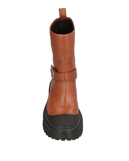 Hogan Brown Ankle Boots