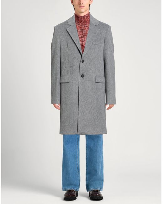 Just Cavalli Gray Coat for men