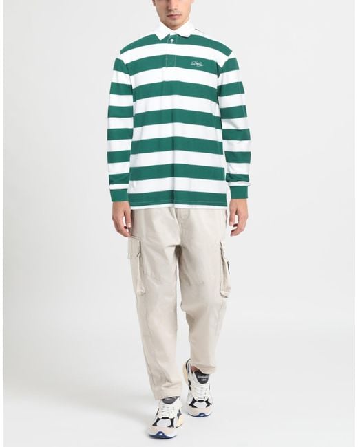Drole de Monsieur Green Polo Shirt for men