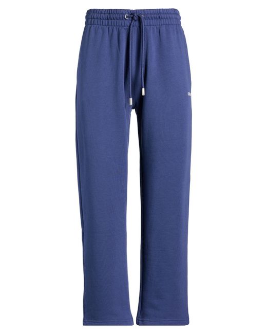 Off-White c/o Virgil Abloh Blue Pants Cotton, Elastane for men