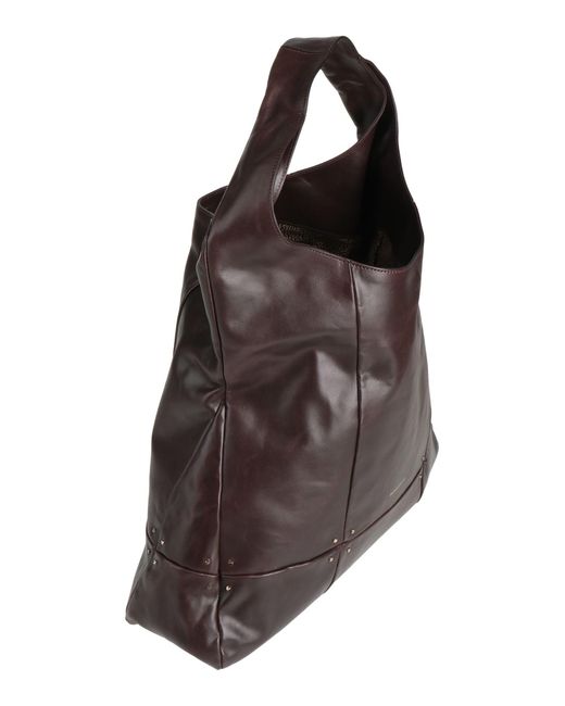 Borsa A Mano di Borbonese in Brown