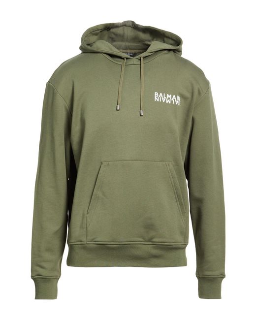 Sudadera Balmain de hombre de color Green