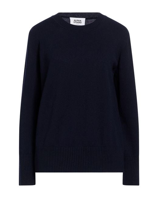 Pullover Alpha Studio en coloris Blue