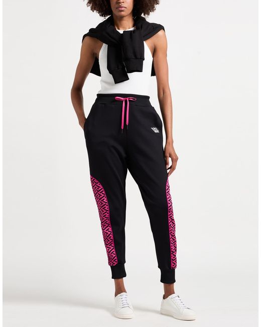 Versace Blue Pants Polyamide, Elastane, Polyester