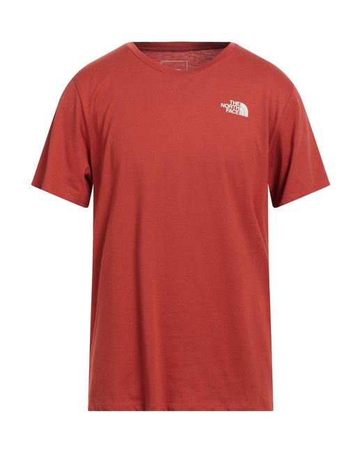 The North Face Red T-shirt for men
