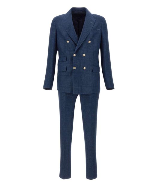 Traje Eleventy de hombre de color Blue