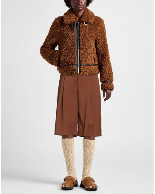 Gestuz Brown Shorts & Bermuda Shorts