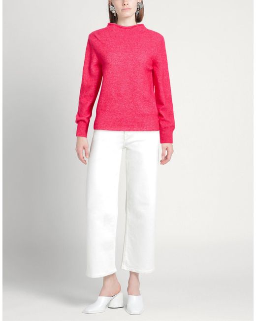 Anneclaire Pink Turtlenecks