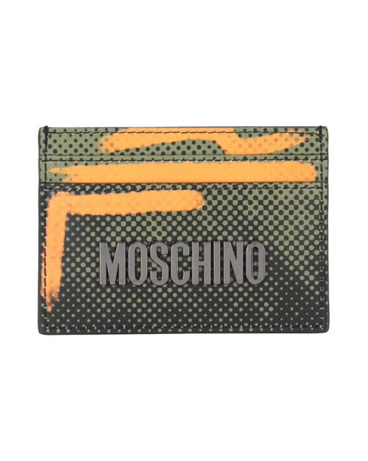 Moschino Metallic Cardholder Leather for men