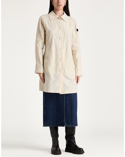 Peuterey White Overcoat & Trench Coat