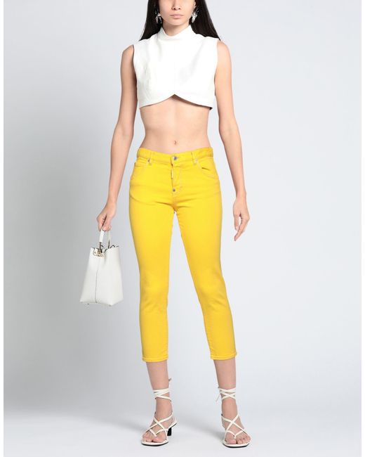 DSquared² Yellow Jeans