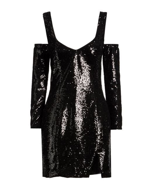 SILENCE LIMITED Black Mini Dress Pes