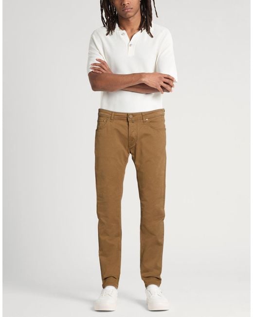 Marc Jacobs Natural Pants Cotton, Modal, Elastane for men