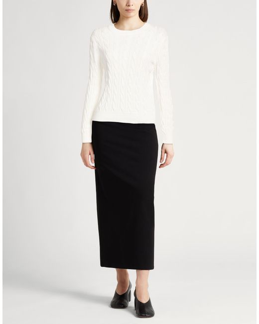 Aspesi White Sweater Cotton