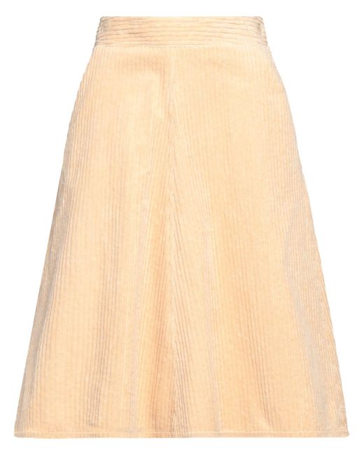 2 Moncler 1952 Natural Midi Skirt