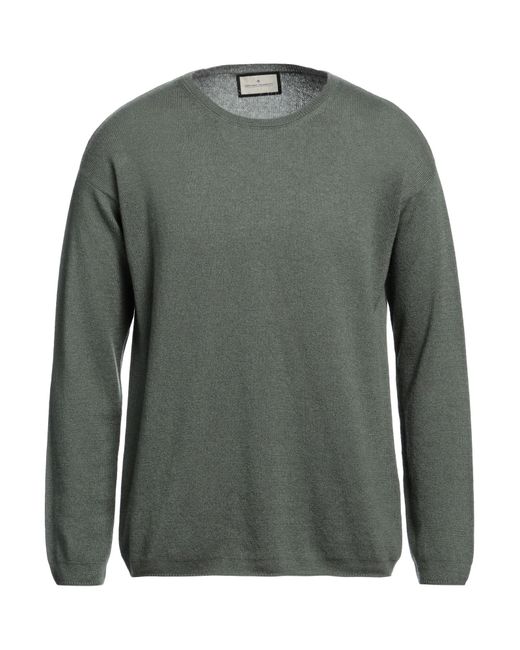 Bruno Manetti Green Sweater for men