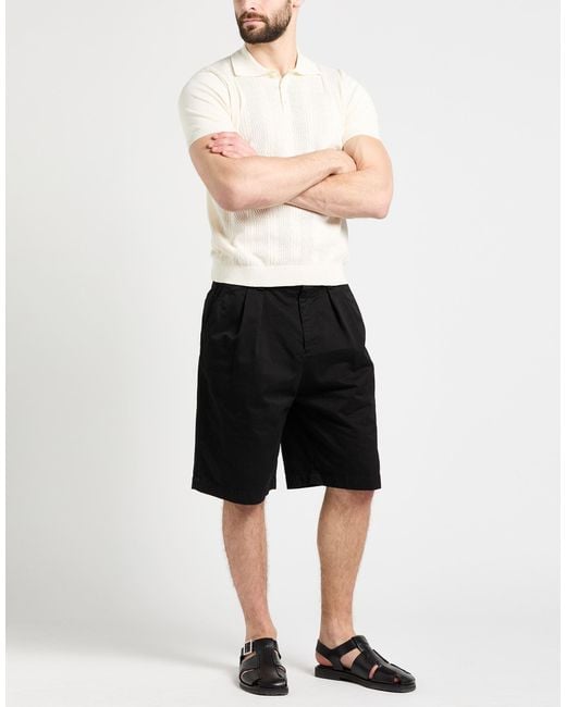 Brunello Cucinelli Black Shorts & Bermuda Shorts for men