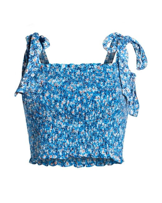 Poupette Blue Top Viscose