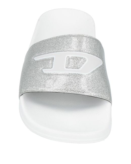 DIESEL White Sandale