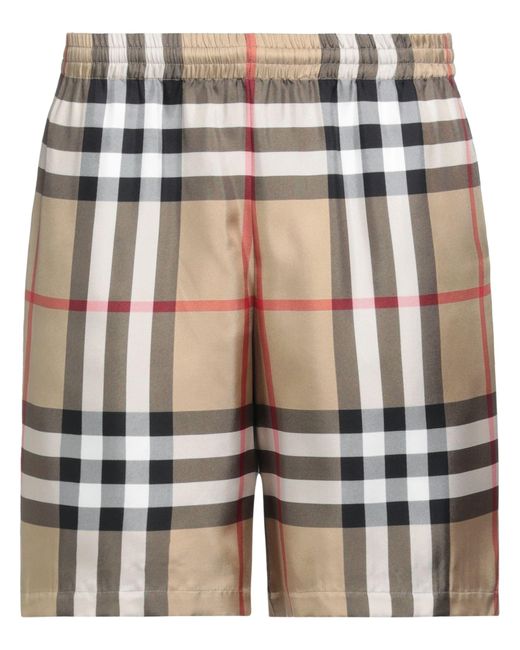 Burberry Gray Shorts & Bermuda Shorts for men