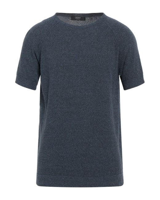 Cruna Blue Sweater for men