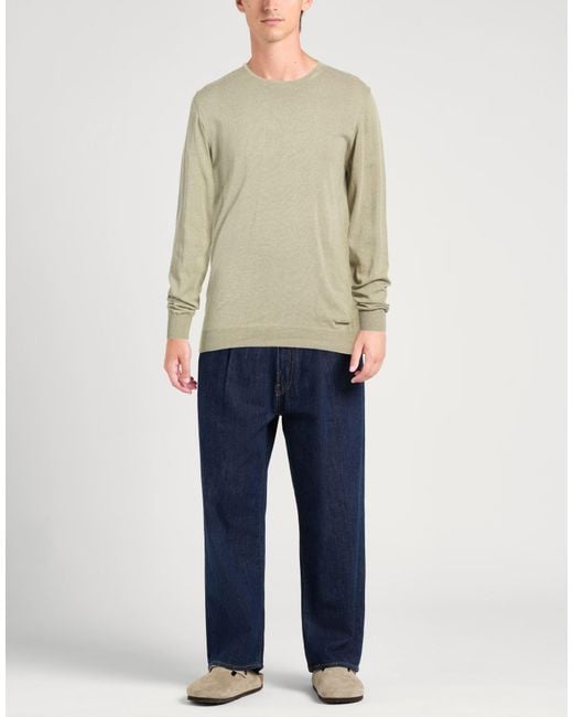 Trussardi Natural Sweaters for men
